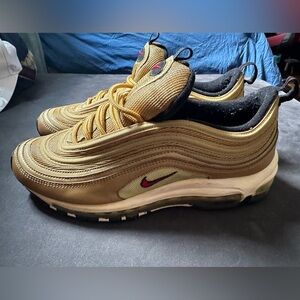 Nike Air Max 97 OG QS Metallic Gold Women’s Size 9.5